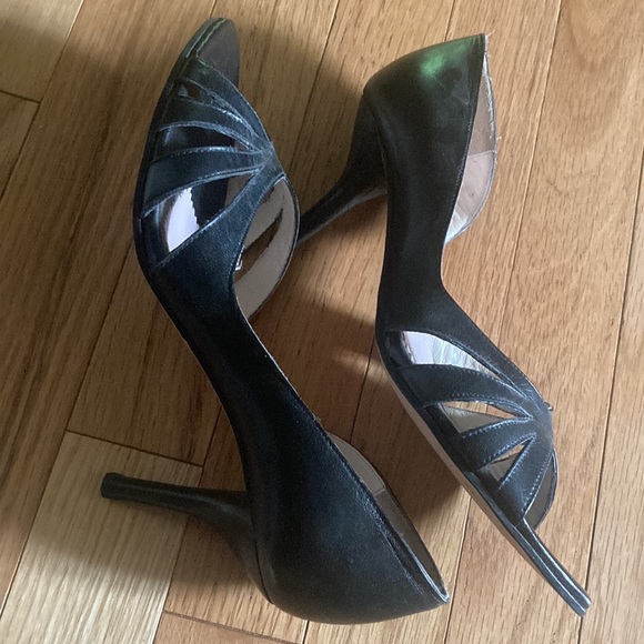 NEW Michelle K heel sandals sz 7 - Picture 6 of 8